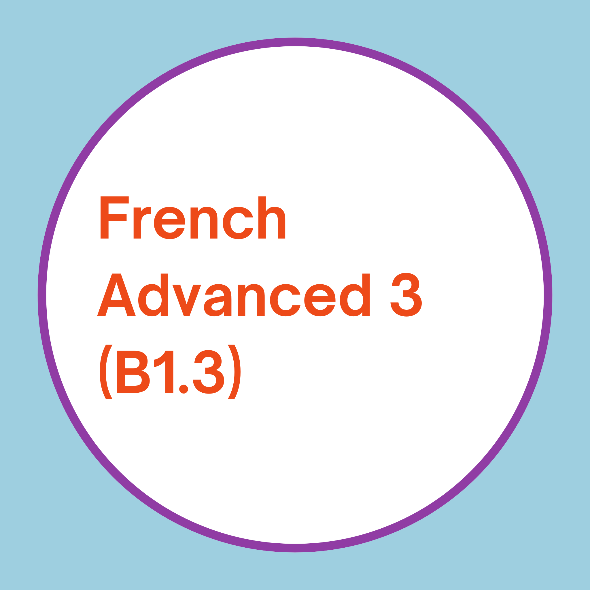 French B1 Advanced 3 Language Course ILB Melbourne