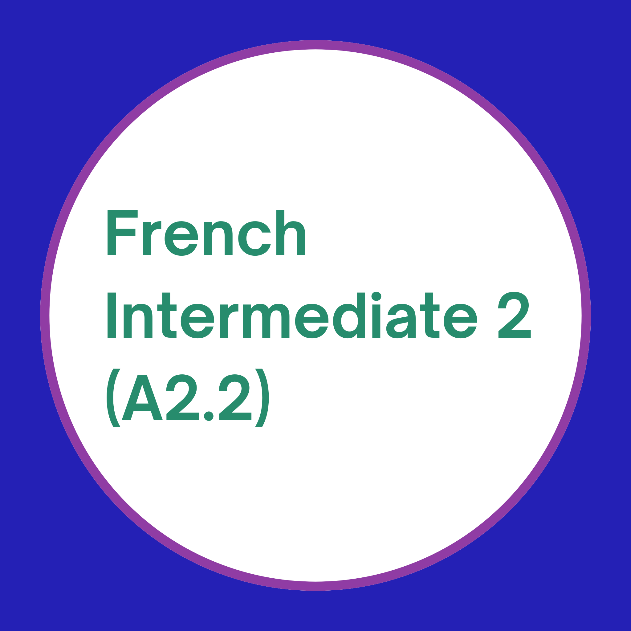 French Intermediate 2 Language Course - inLanguage Boutique Melbourne