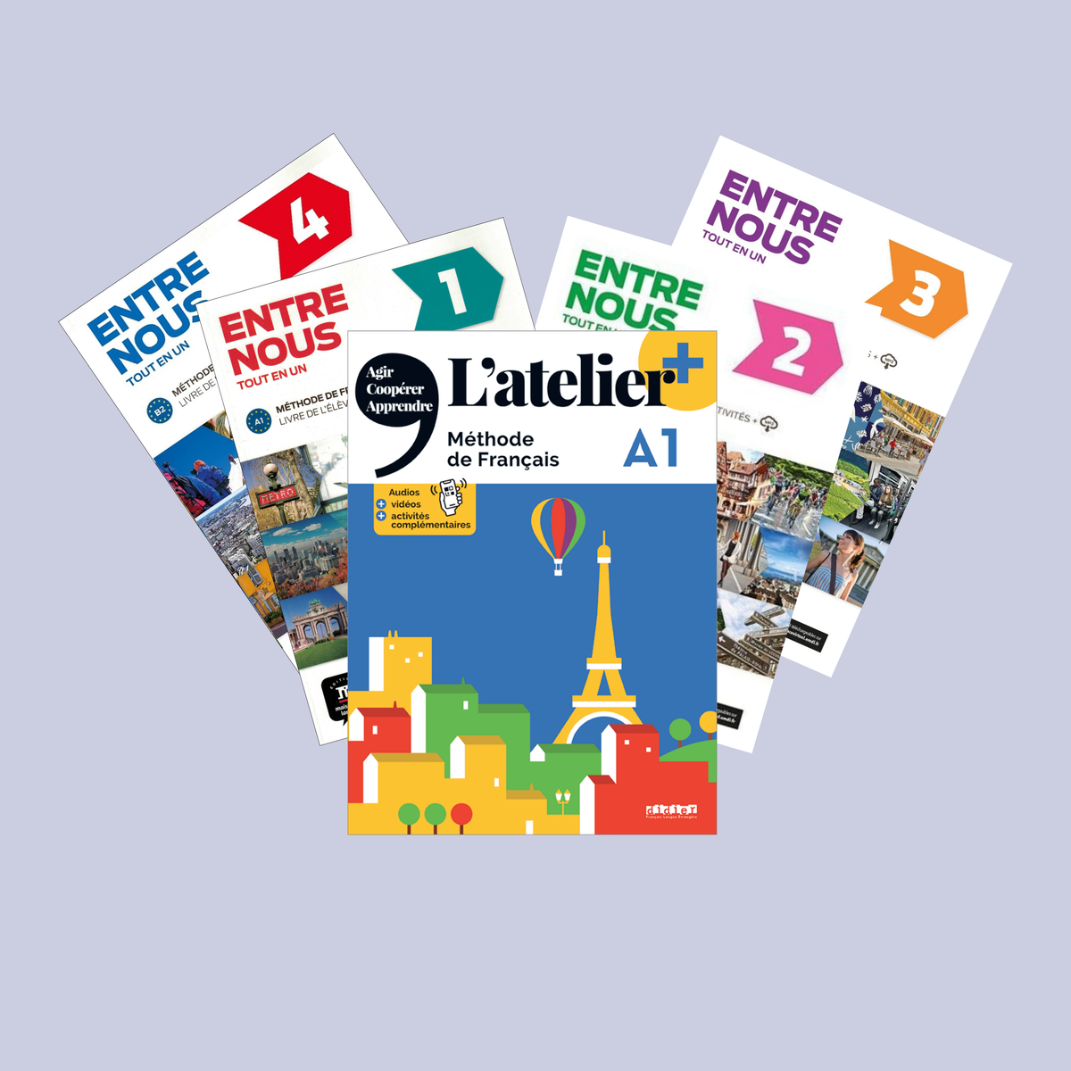 French Language Course Books - Level structure - ILB Melbourne