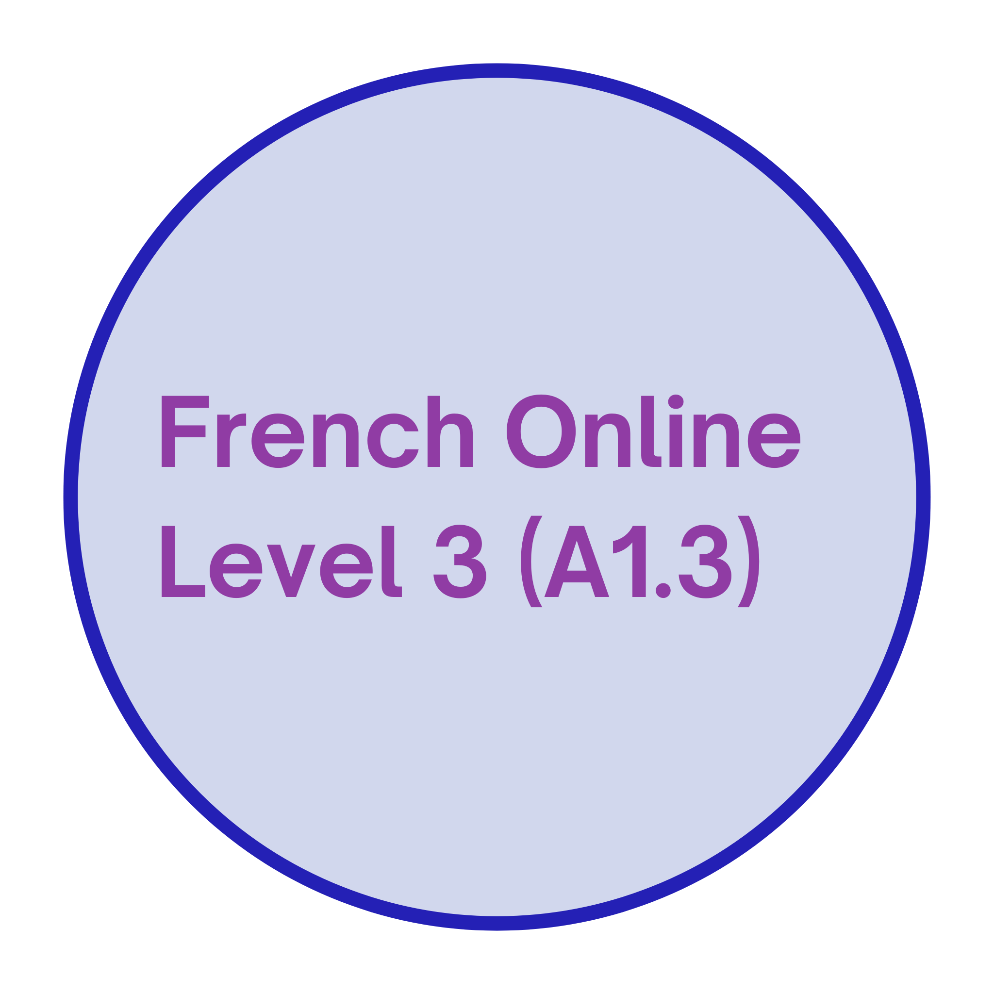 French Online Level 3 - inLanguage Boutique Melbourne