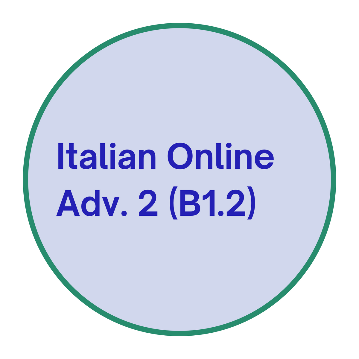 Italian Online Advanced 2 (B1.2) – inLanguage Boutique course artwork