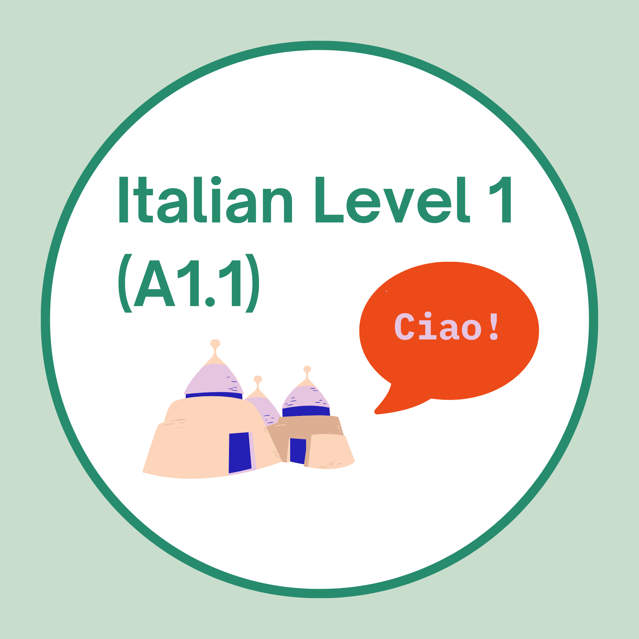 Italian Beginner Level 1 Course - inLanguage Boutique Melbourne Italian