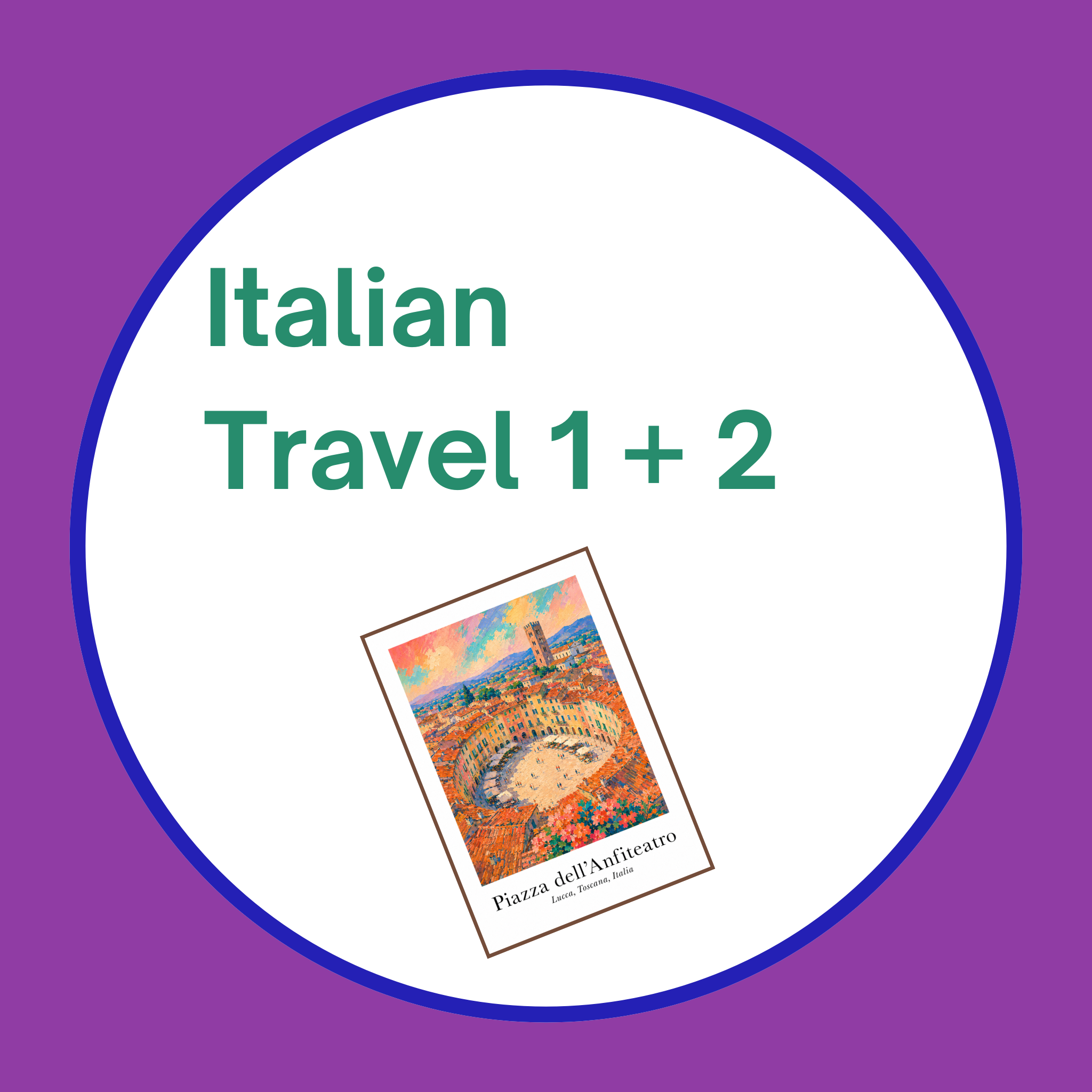 Italian Language Travel  1 + 2 Course inLanguage Boutique Melbourne - Travel Italian