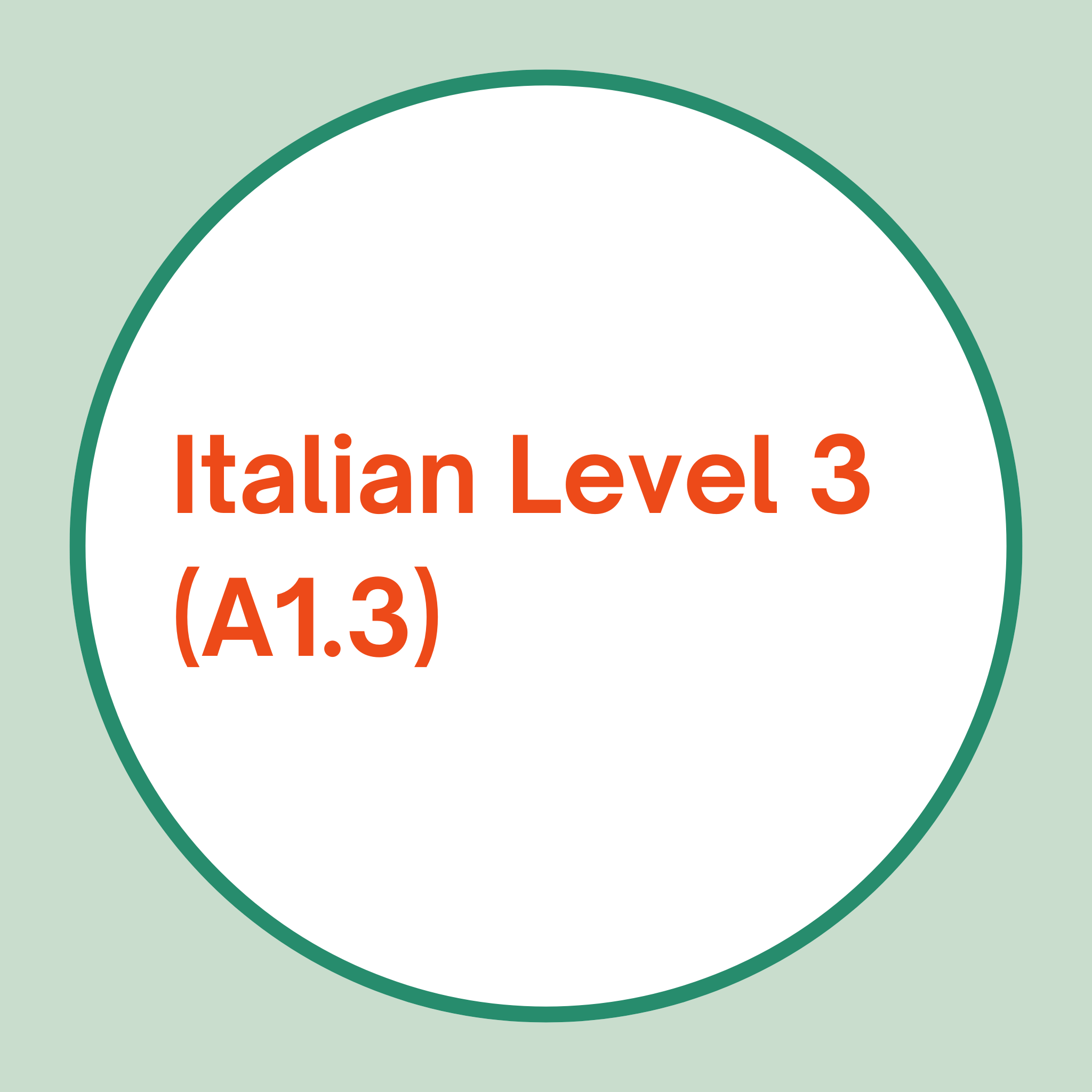 Italian Level 3 A1.3 group course at inLanguage Boutique Melbourne
