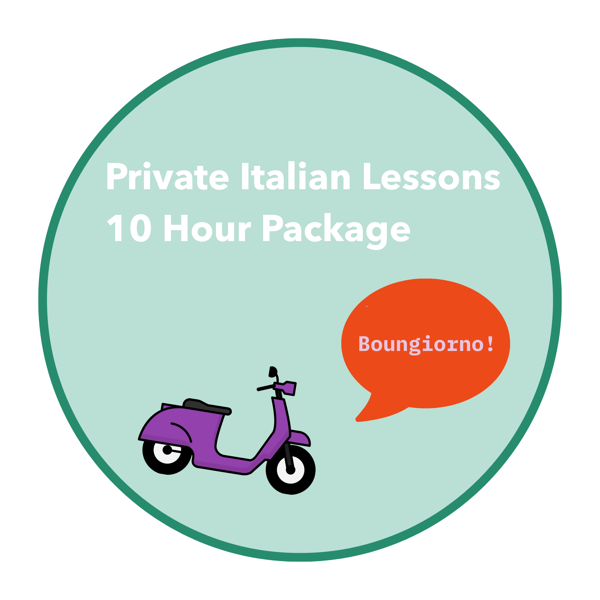 Italian Private Lessons - 10 hour package - inLanguage Boutique Melbourne