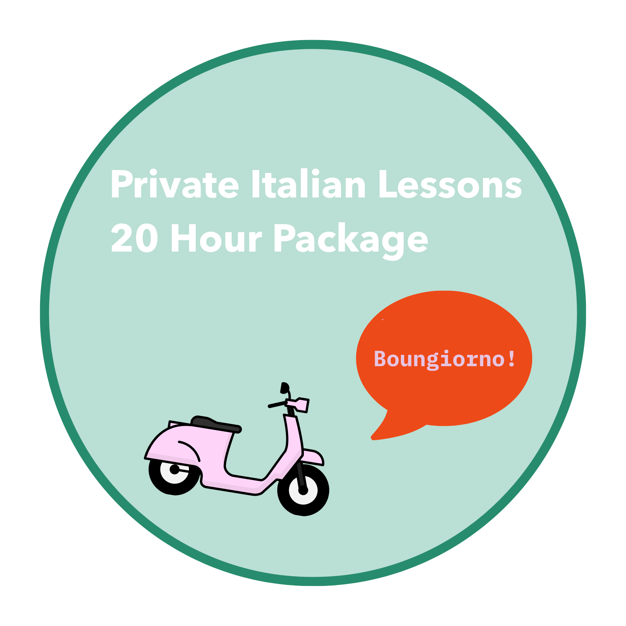 Italian Private Lessons - 20 hour package - inLanguage Boutique Melbourne