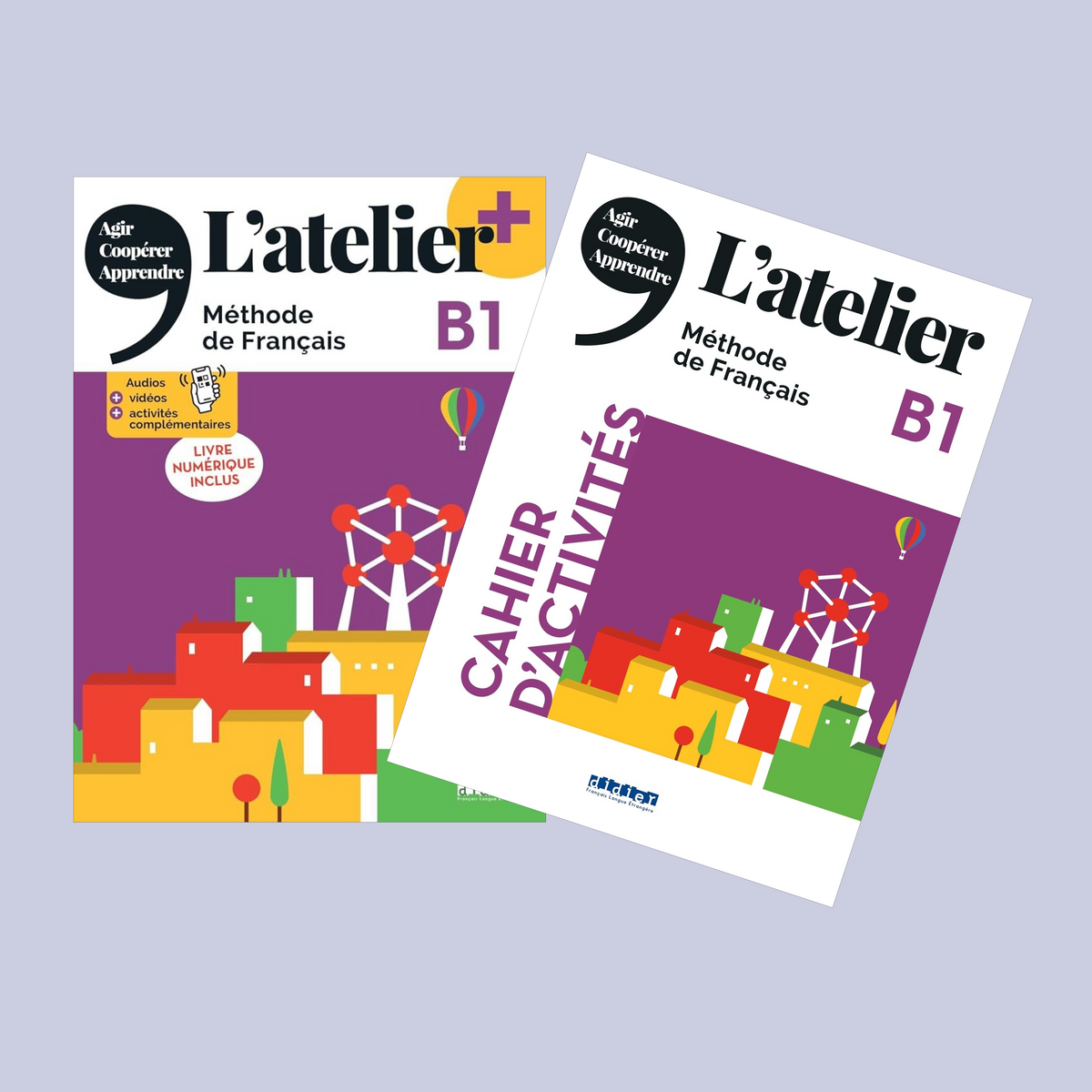 L’atelier + B1 French Textbook Pack
inLangauge Boutique