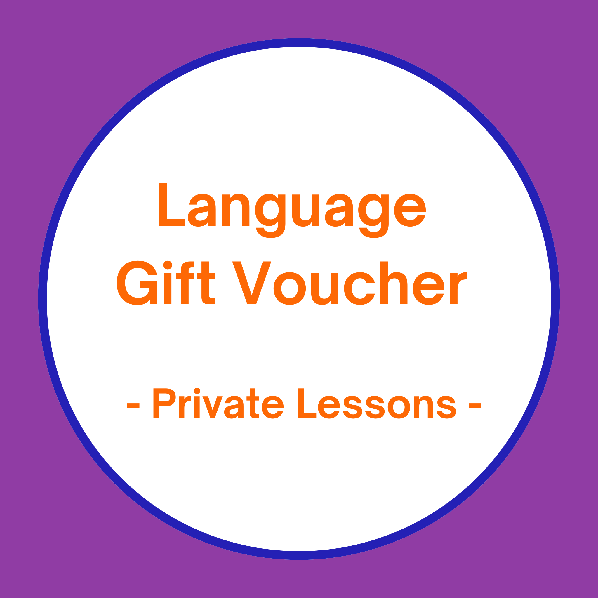 Private Language Lesson Gift | inLanguage Boutique Melbourne