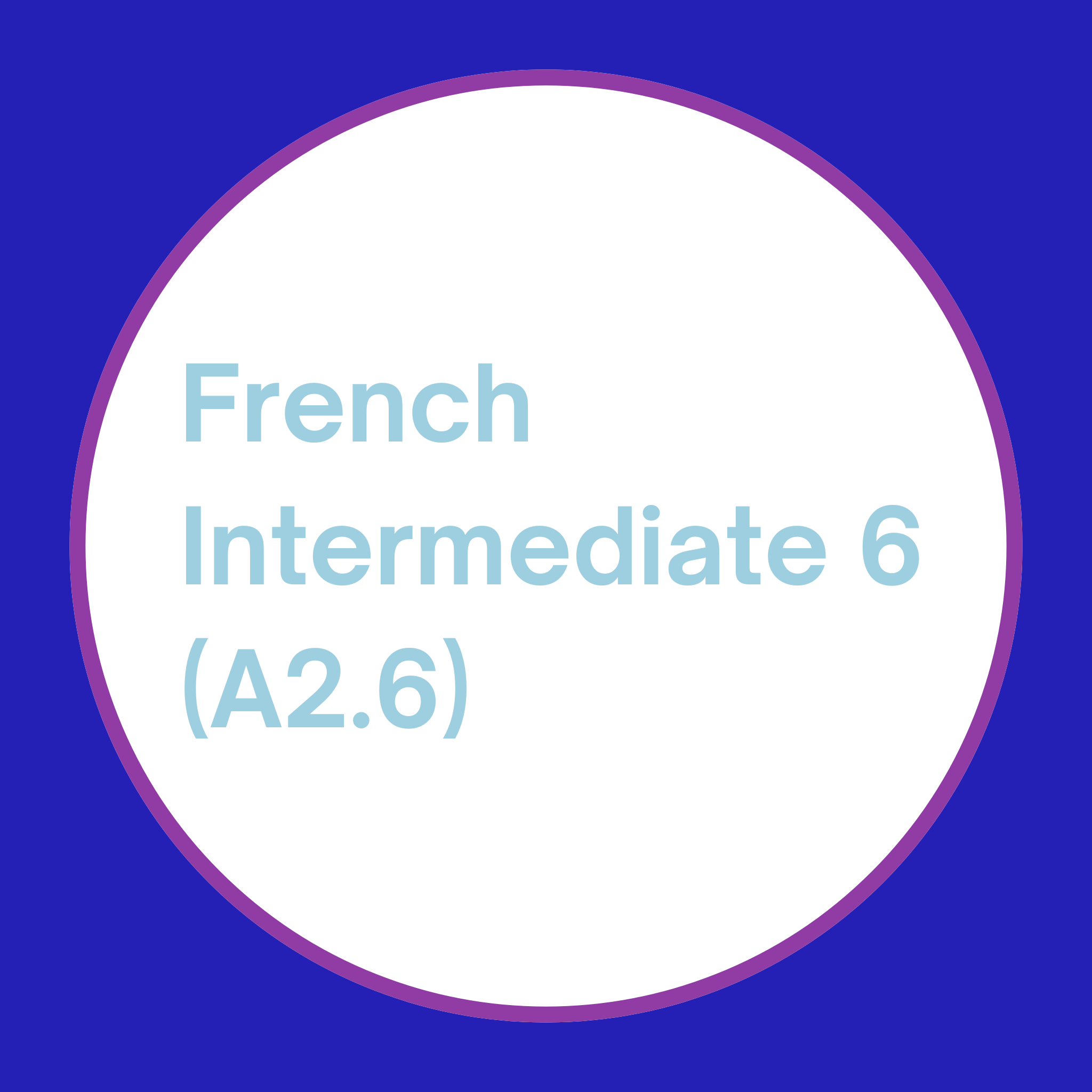 French Intermediate 6 (A2.6) — Term 4, 2026