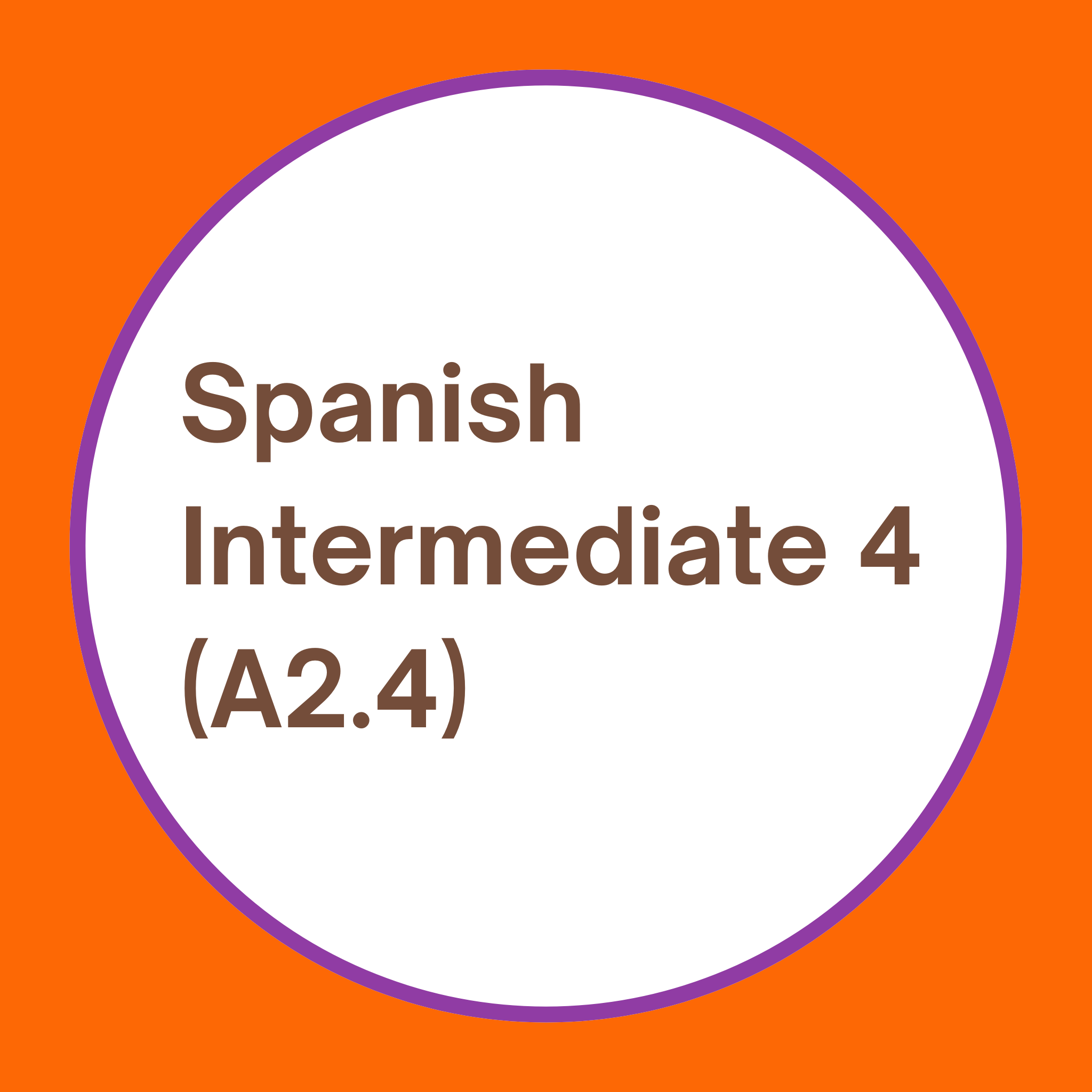 Spanish Intermediate 4 A2.4 Small-group class - Learn Spanish Melbourne ILB
