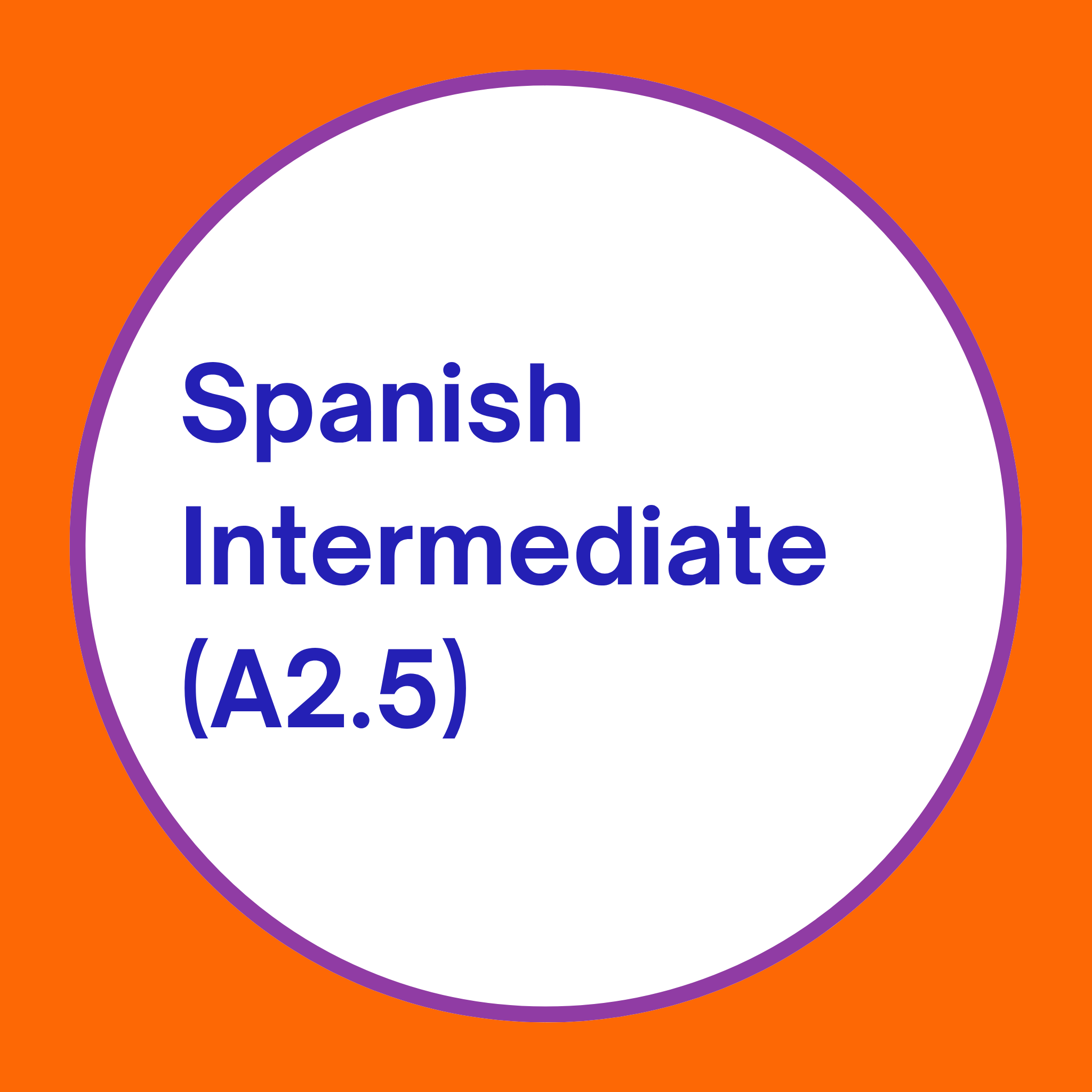 Spanish Intermediate 5. A2.5 Small-group Spanish class - ILB Melbourne