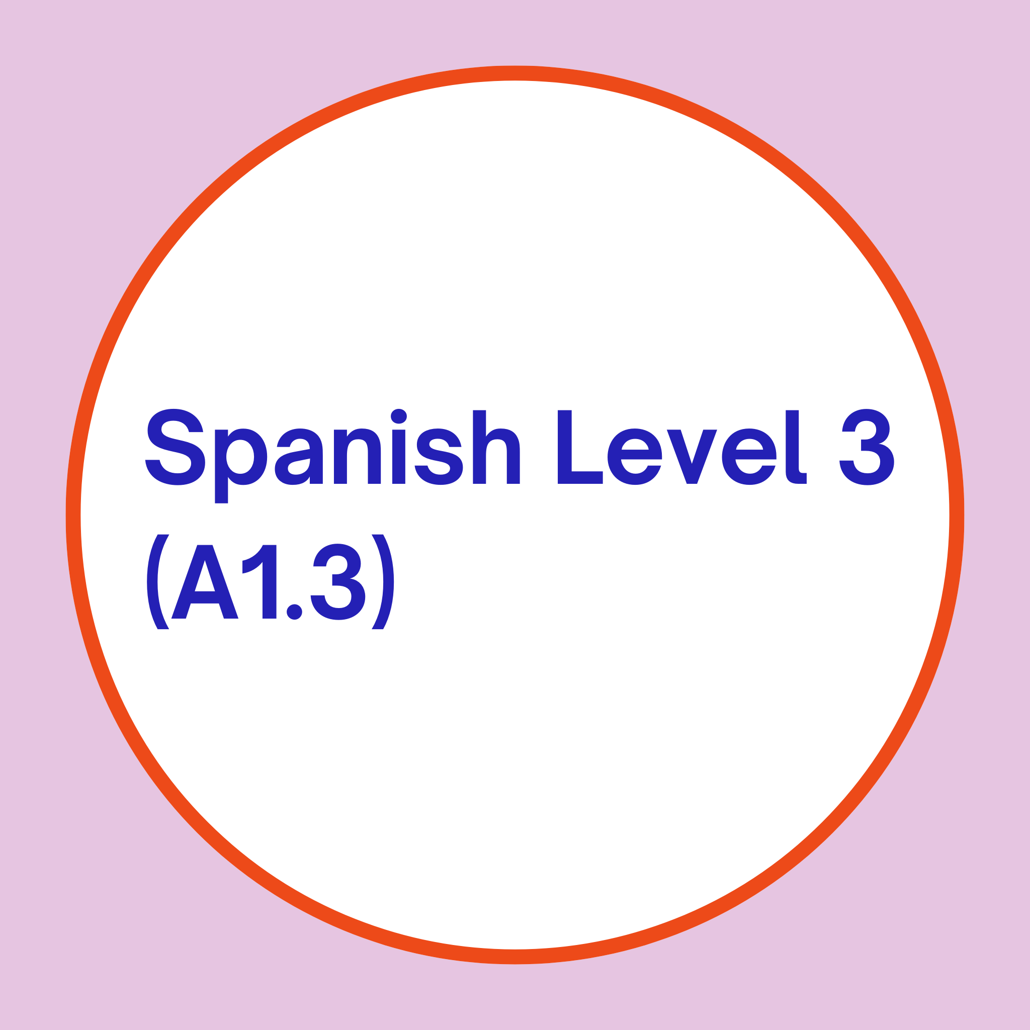 Spanish Level 3 language course Melbourne A1 Spanish Courses. ILB