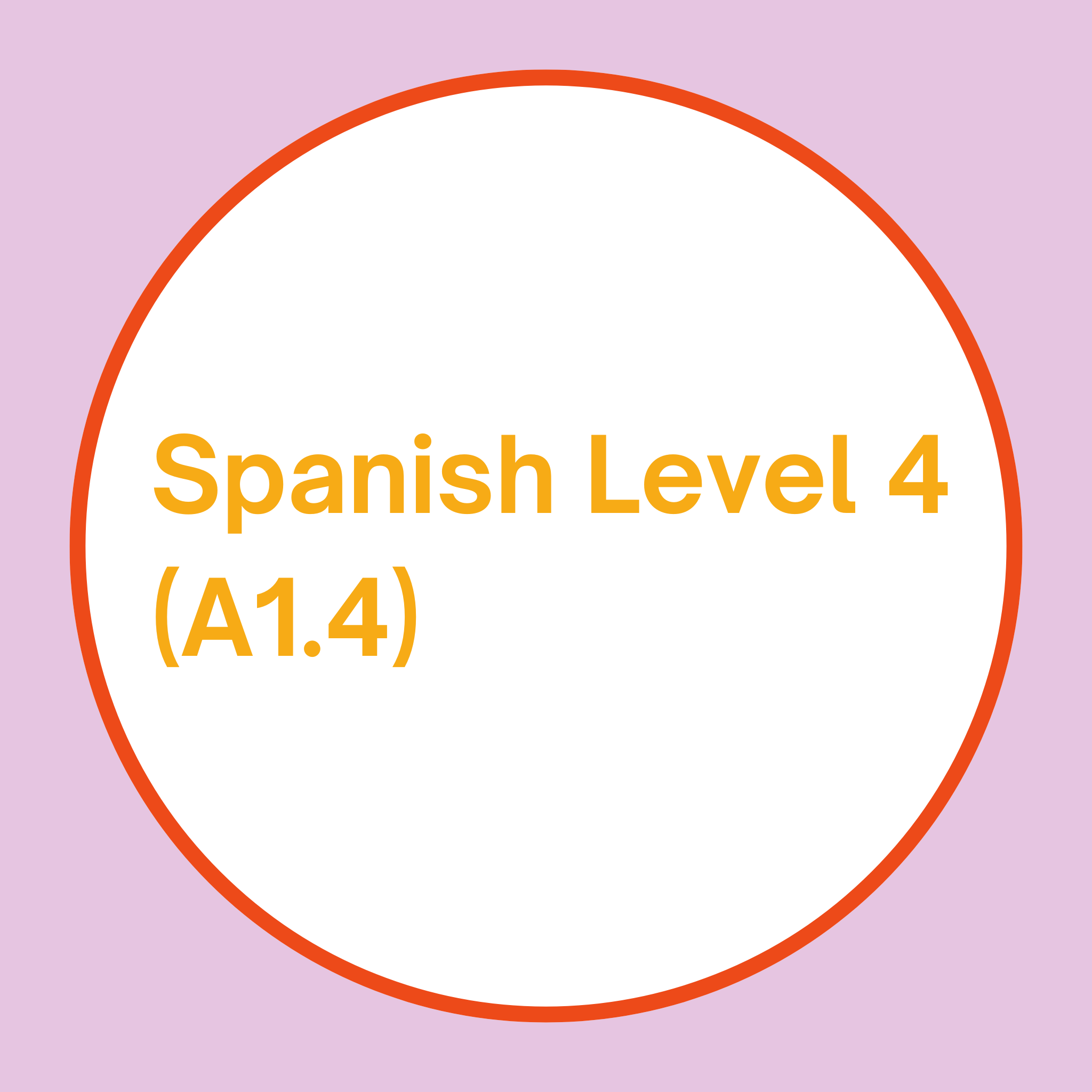 Spanish Level 4. A1 Spanish Course. ILB Melbourne