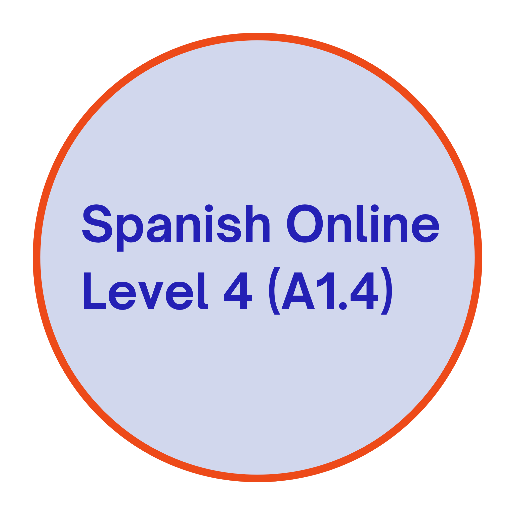 Spanish language Course Online - A1.4 Spanish at ILB